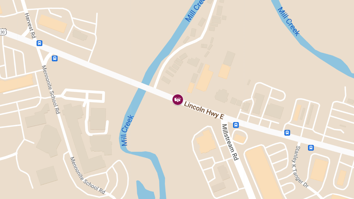 Traffic Crash With Injuries on Lincoln Hwy E Near Dutch Wonderland