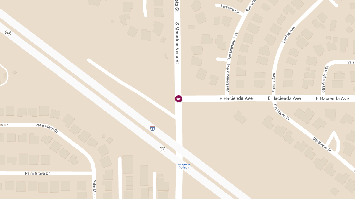 Traffic Crash at Mountain Vista St & E Hacienda Ave Results in Injuries