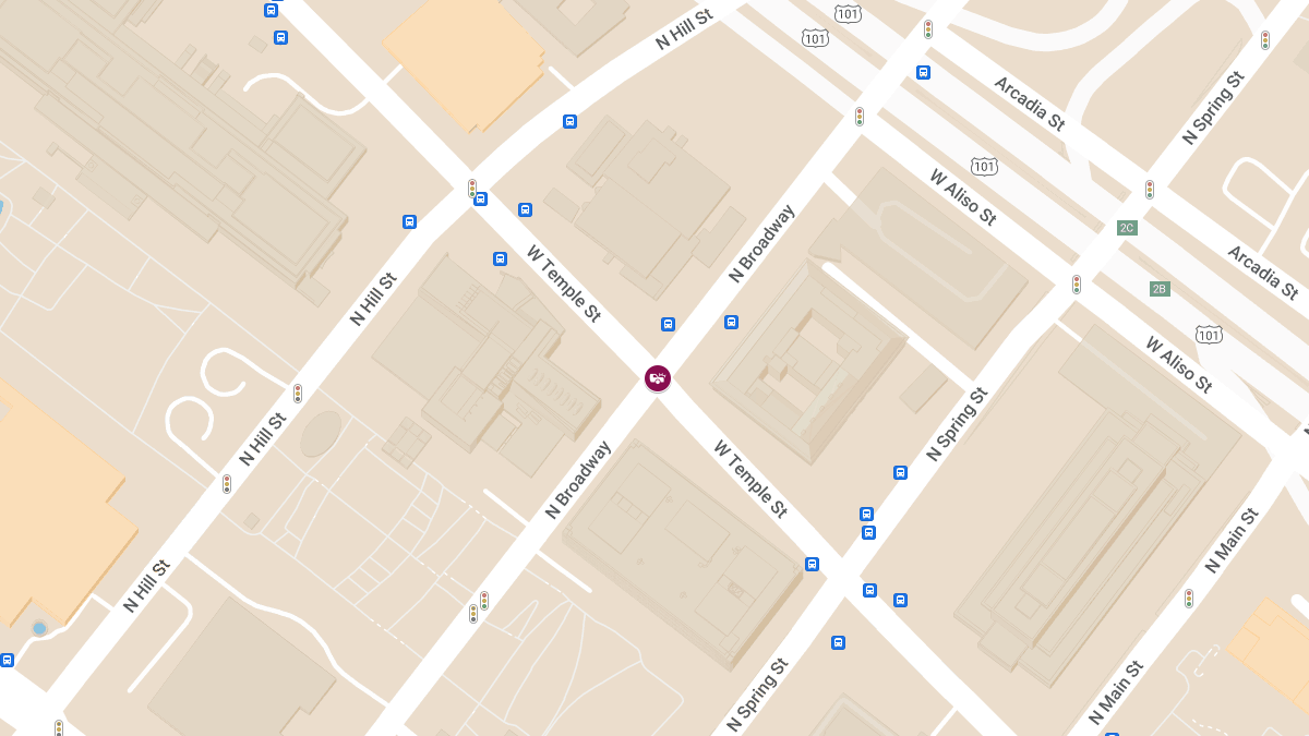 Traffic Crash at W Temple St & N Broadway Causes Injuries