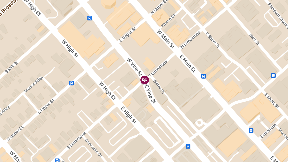 Traffic Crash on W Vine St at S Limestone Results in Injuries