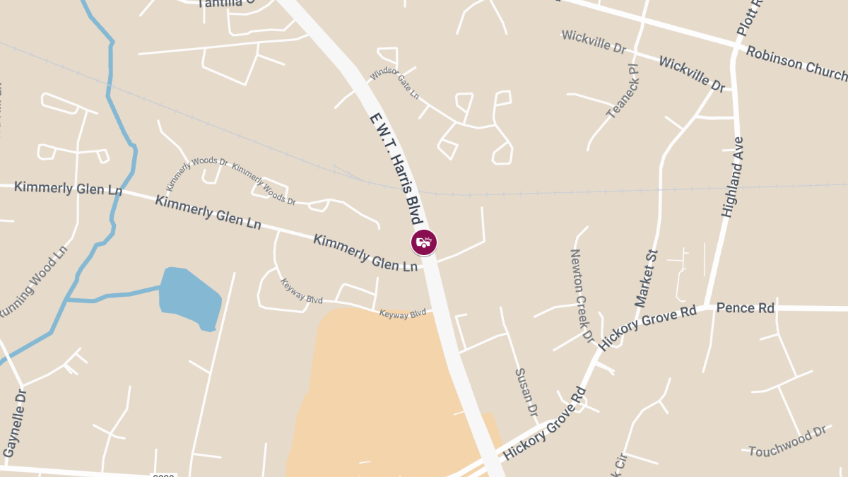 Traffic Crash with Injuries at 7200 E W.T. Harris Blvd