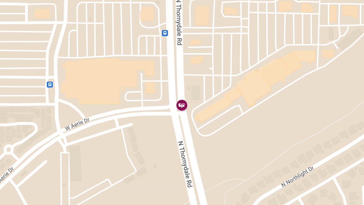 Traffic Incident Reported at N Thornydale Rd & W Aerie Dr