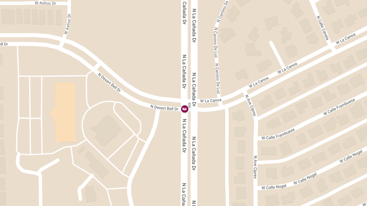 Traffic Incident at N La Cañada Dr & N Desert Bell Dr
