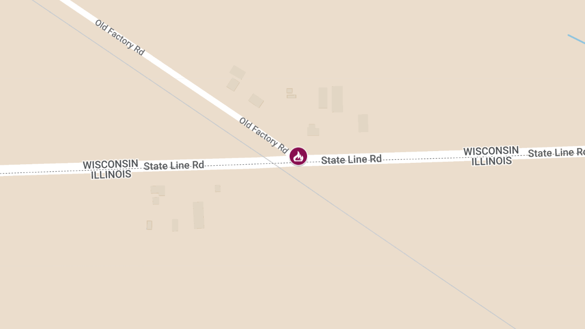 Truck Fire with Severe Injuries at Stateline & Old Factory