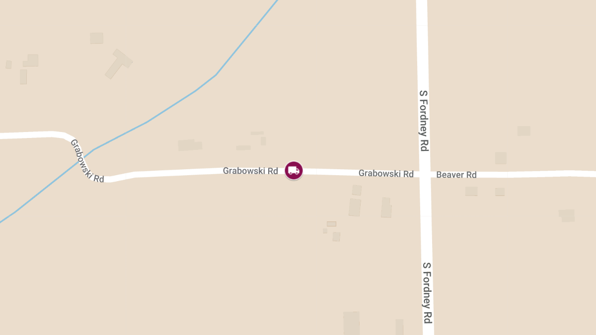 Truck Rollover with Injuries at 14100 Grabowski Rd