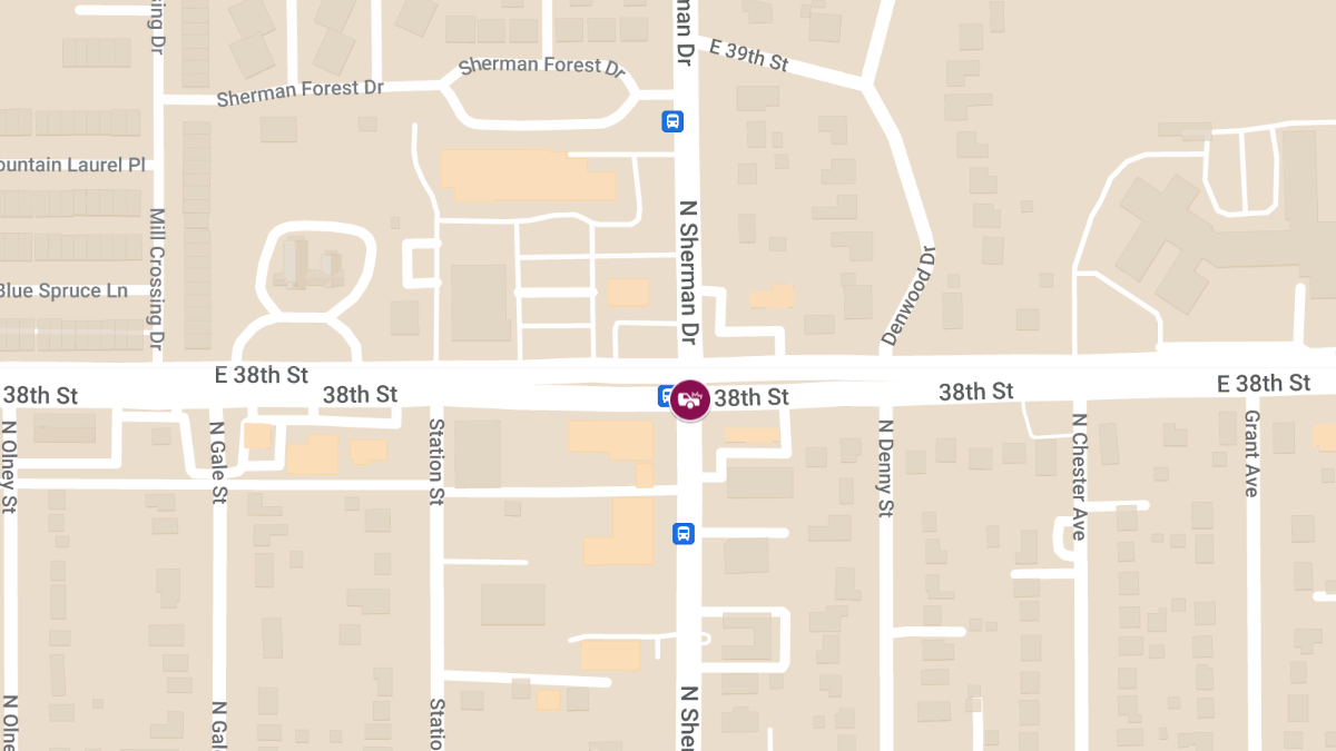 Two-Car Accident at E 38th St & N Sherman Dr Leads to Injuries