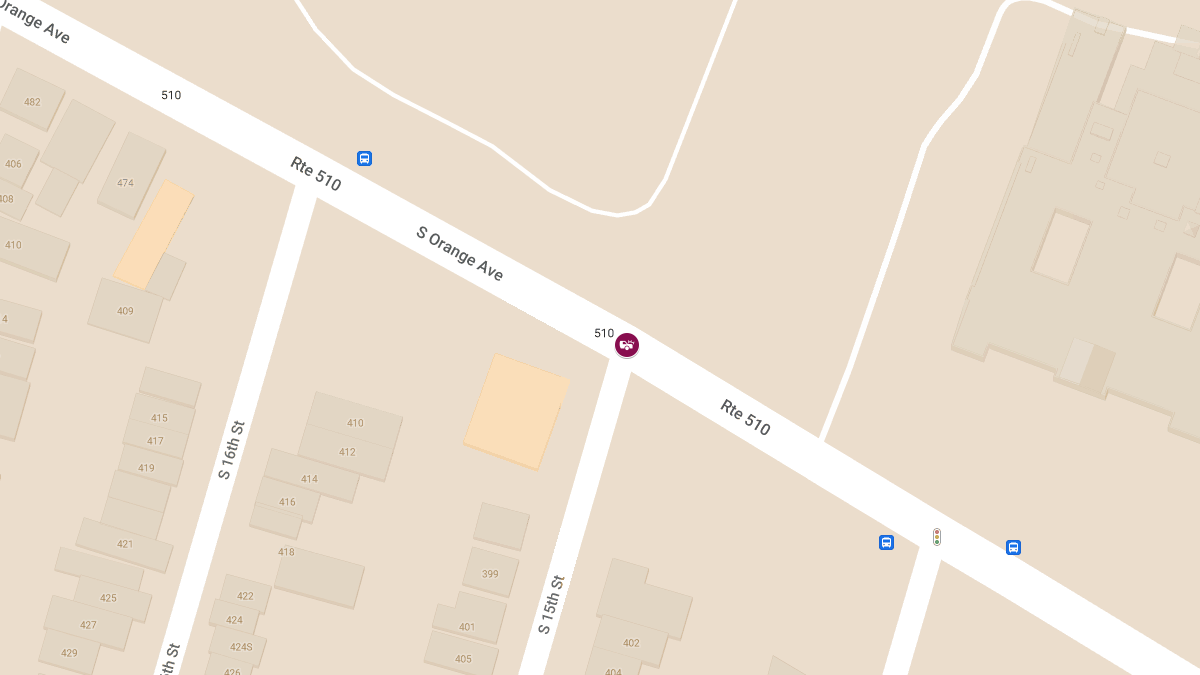 Two-Car Collision With Injuries at S Orange Ave & S 15th St