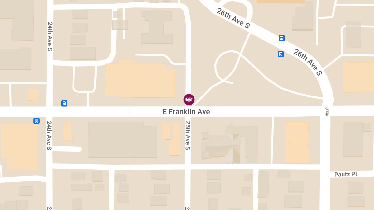Two-Car Collision at 25th Ave S & Franklin Ave E Causes Injuries