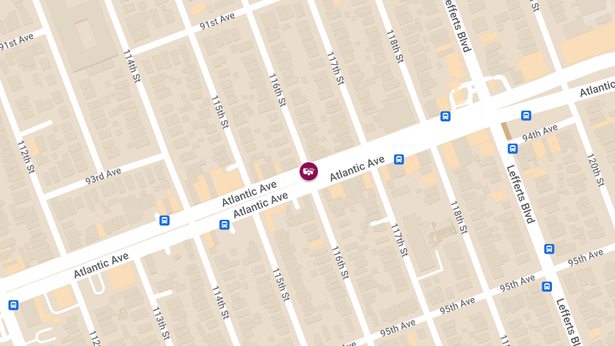 Two-Car Crash Injures One at 116th St & Atlantic Ave in Richmond Hill