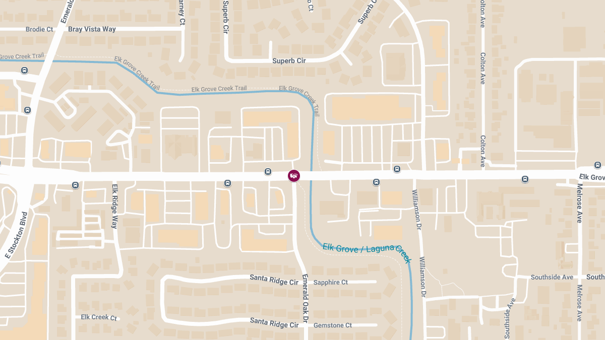 Two-Car Crash With Injuries at Elk Grove Blvd & Emerald Oak Dr