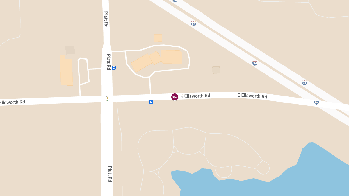 Two-Car Crash on Ellsworth Rd Injures One