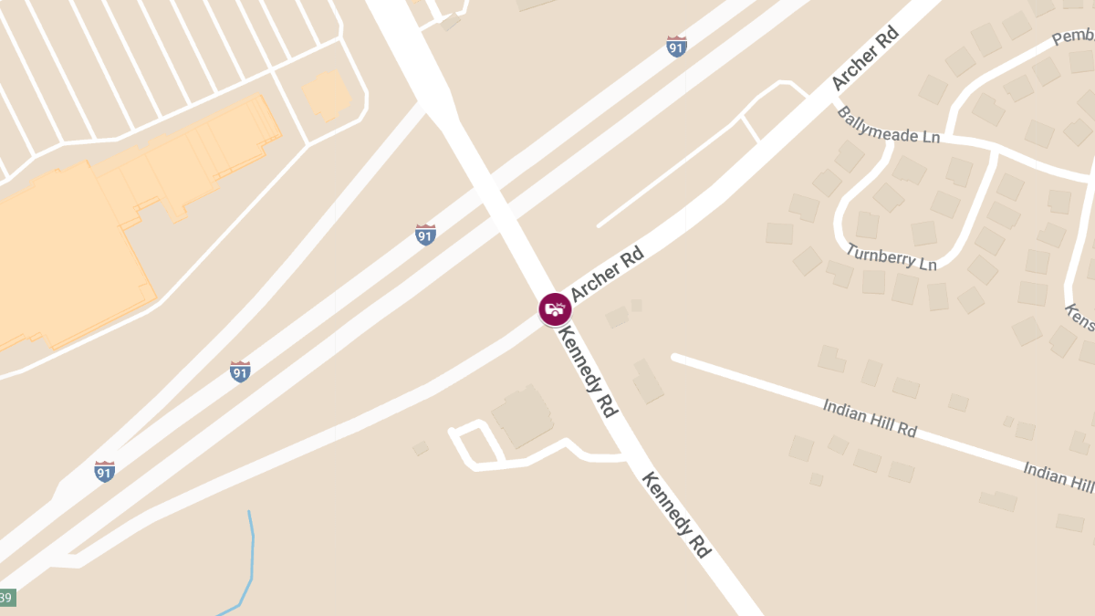 Two-Car Crash with Extrication at Kennedy Rd & Archer Rd