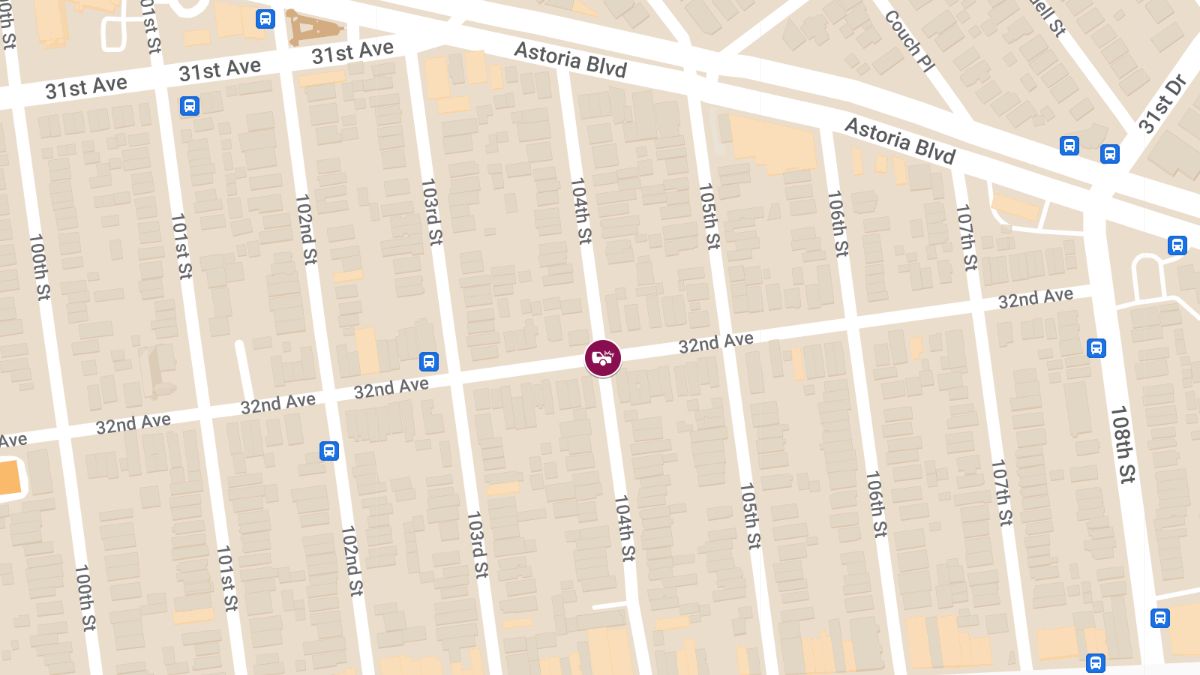 Two-Car Crash with Injuries at 104th St & 32nd Ave