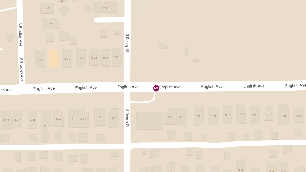 Two-Car Crash with Injuries at 3935 English Ave
