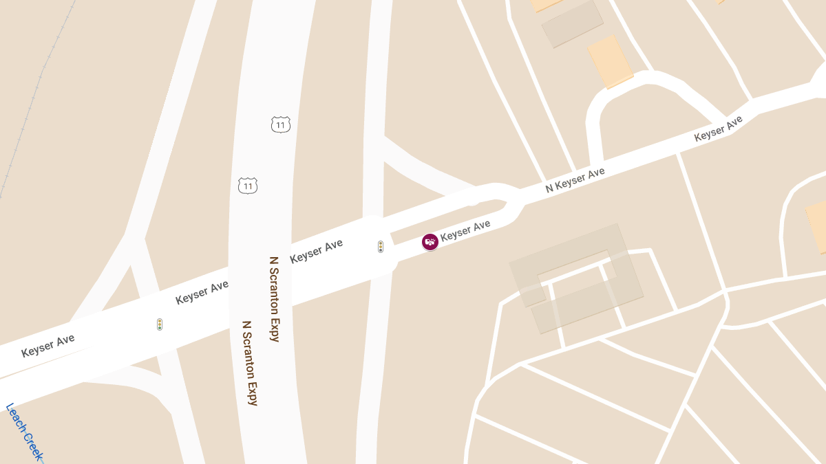 Two-Car Crash with Injuries at Keyser Oak Shopping Center