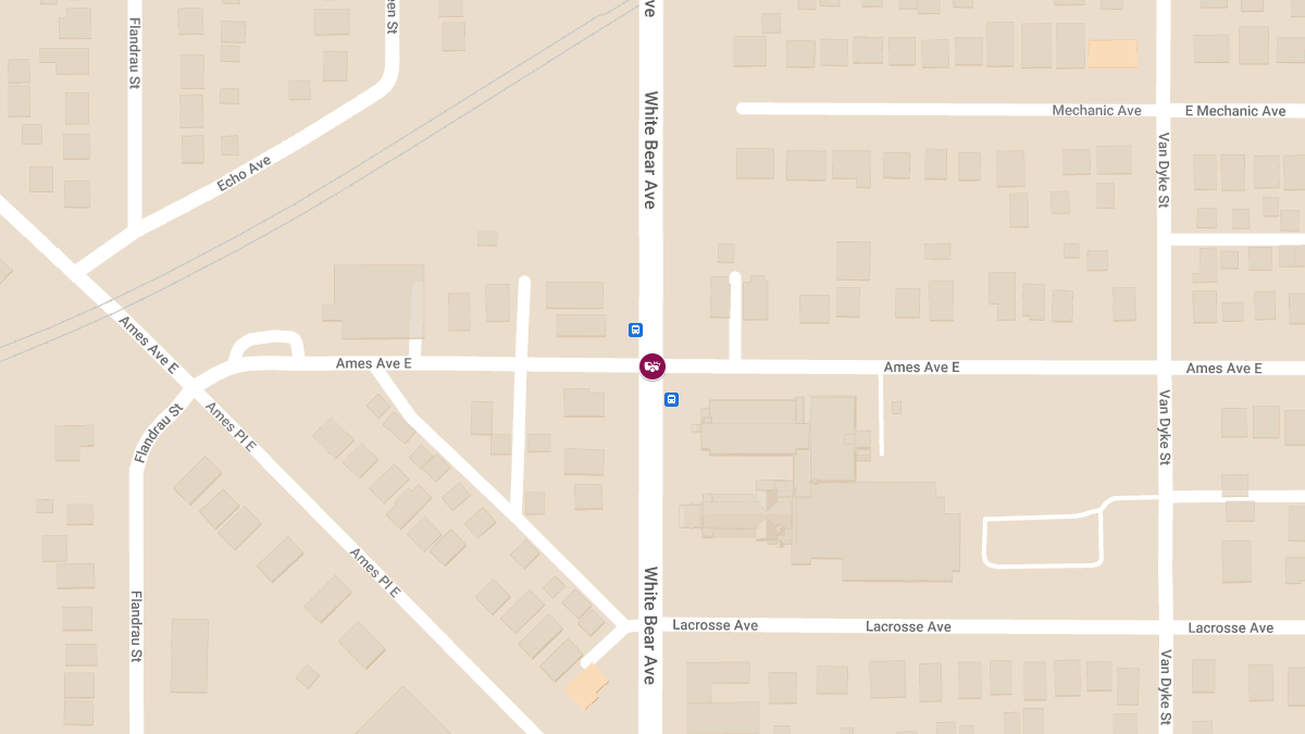 Two-Car Crash with Injuries at White Bear Ave N & Ames Ave