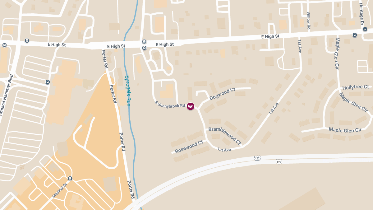 Two-Car Crash with Injuries on S Sunnybrook Rd