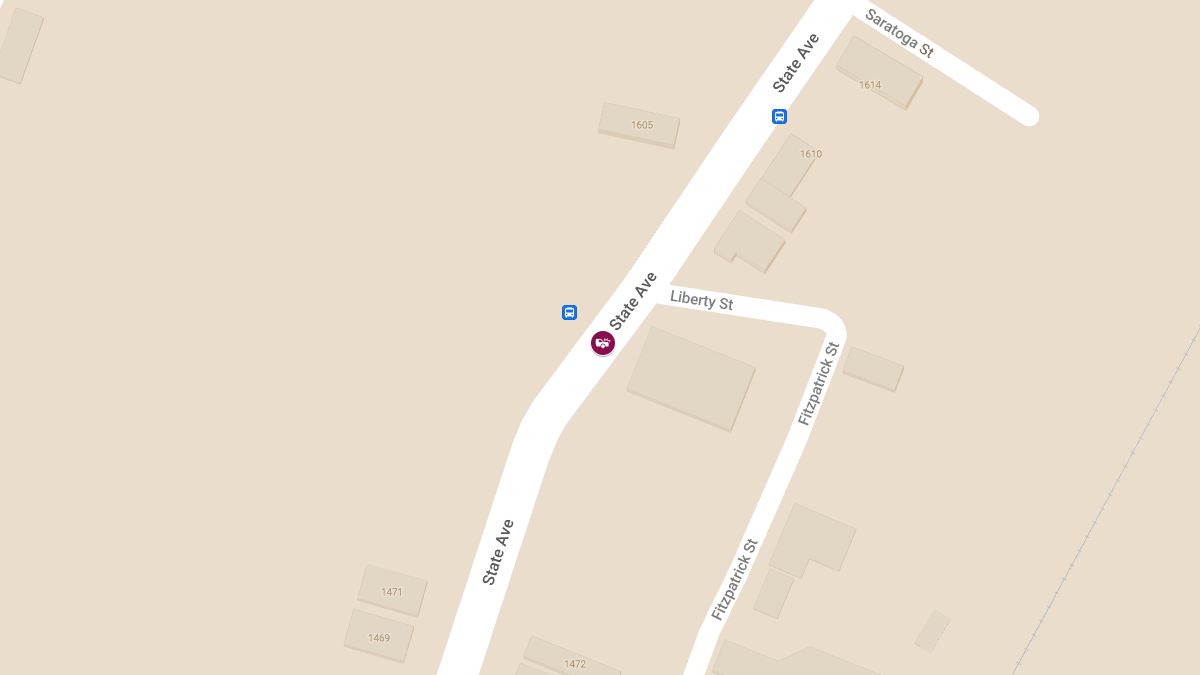 Two-Car Injury Collision at 1604 State Ave