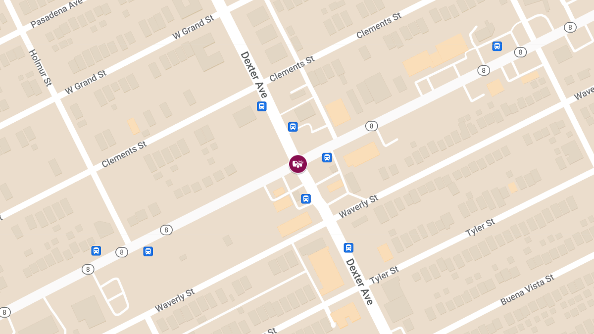 Two-Car Injury Crash Blocking Traffic at Dexter Ave & W Davison St