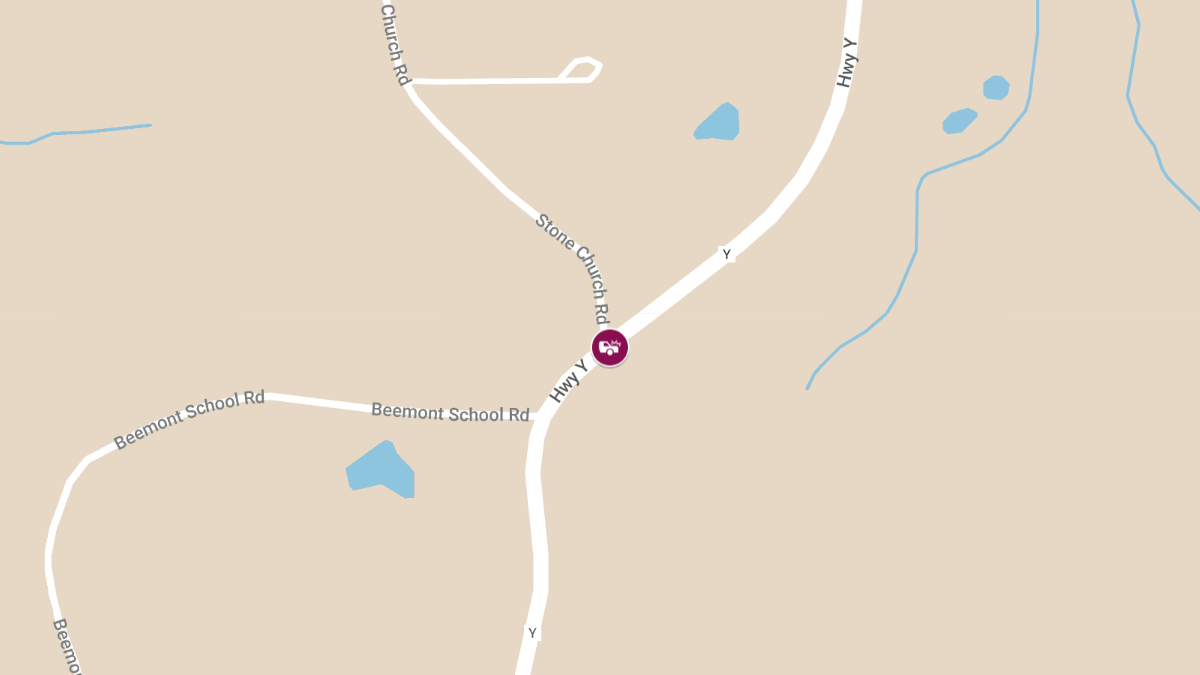 Two Drivers Injured in Collision on Hwy Y