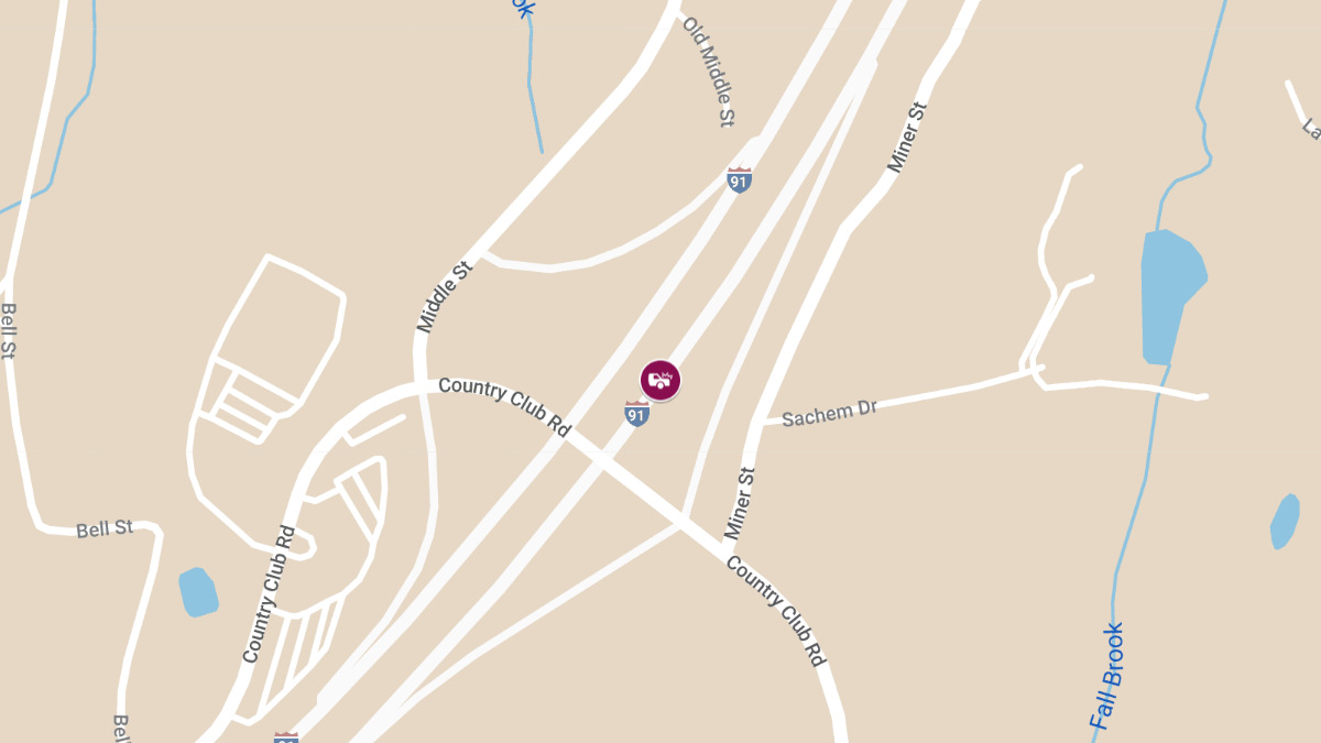 Two Hospitalized Following Rollover Crash on I-91 North