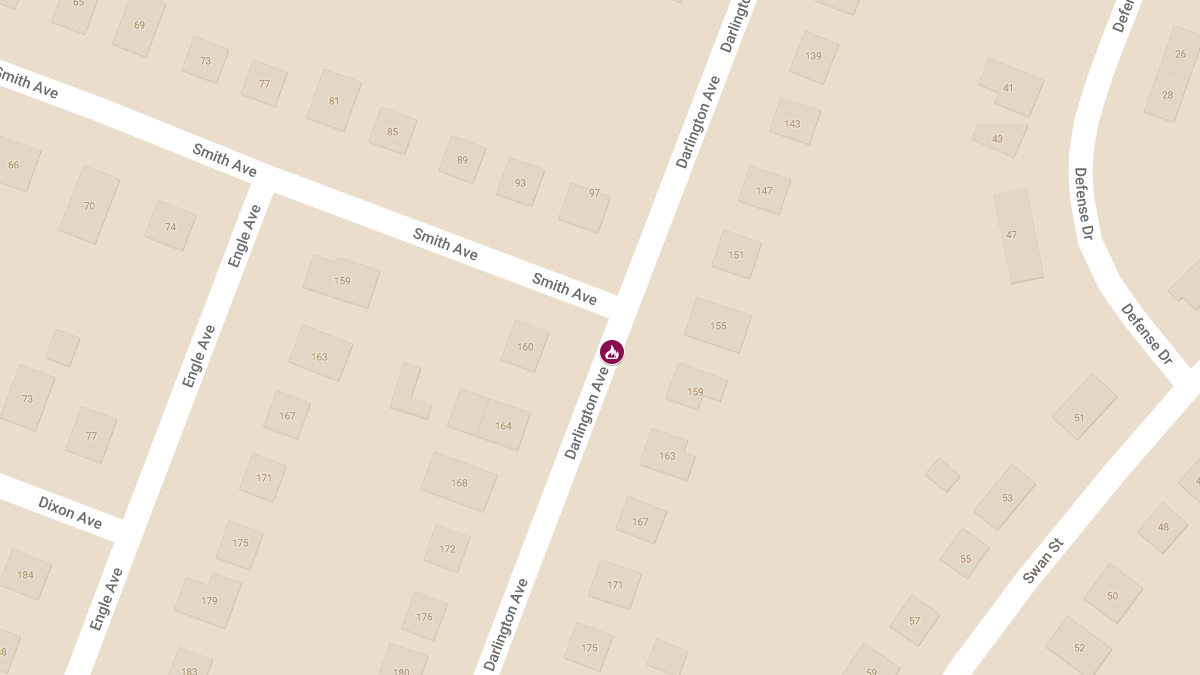 Two Injured, Including Officer, in House Fire on Darlington Ave