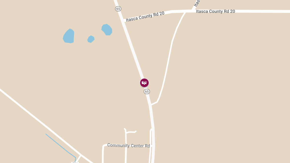 Two Injured in Collision on Highway 65