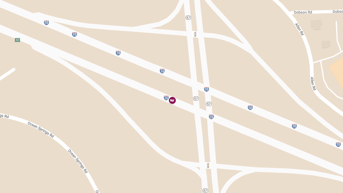 Two Injured in Crash Involving 18-Wheeler on I-10 West