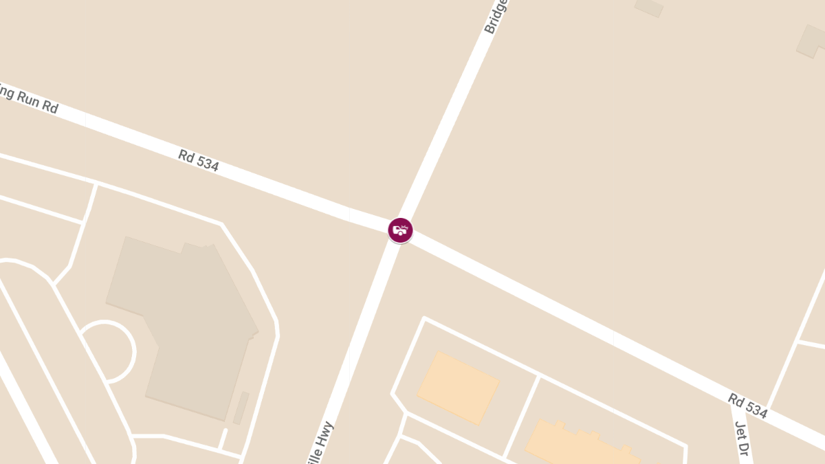 Two Injured in Crash at Bridgeville Hwy & Herring Run Rd