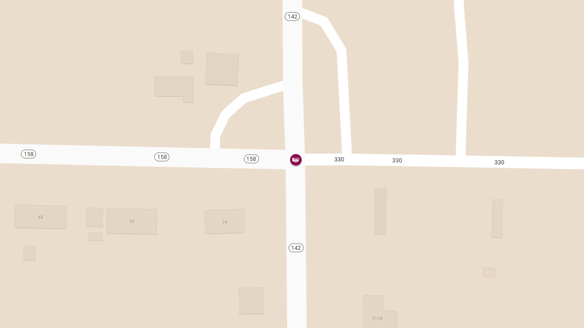 Two Injured in Crash at Hwy 142 & Hwy 158