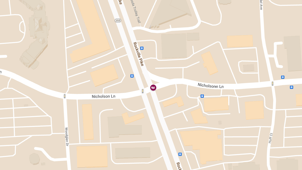 Two Injured in Crash at Rockville Pike & Nicholson Ln