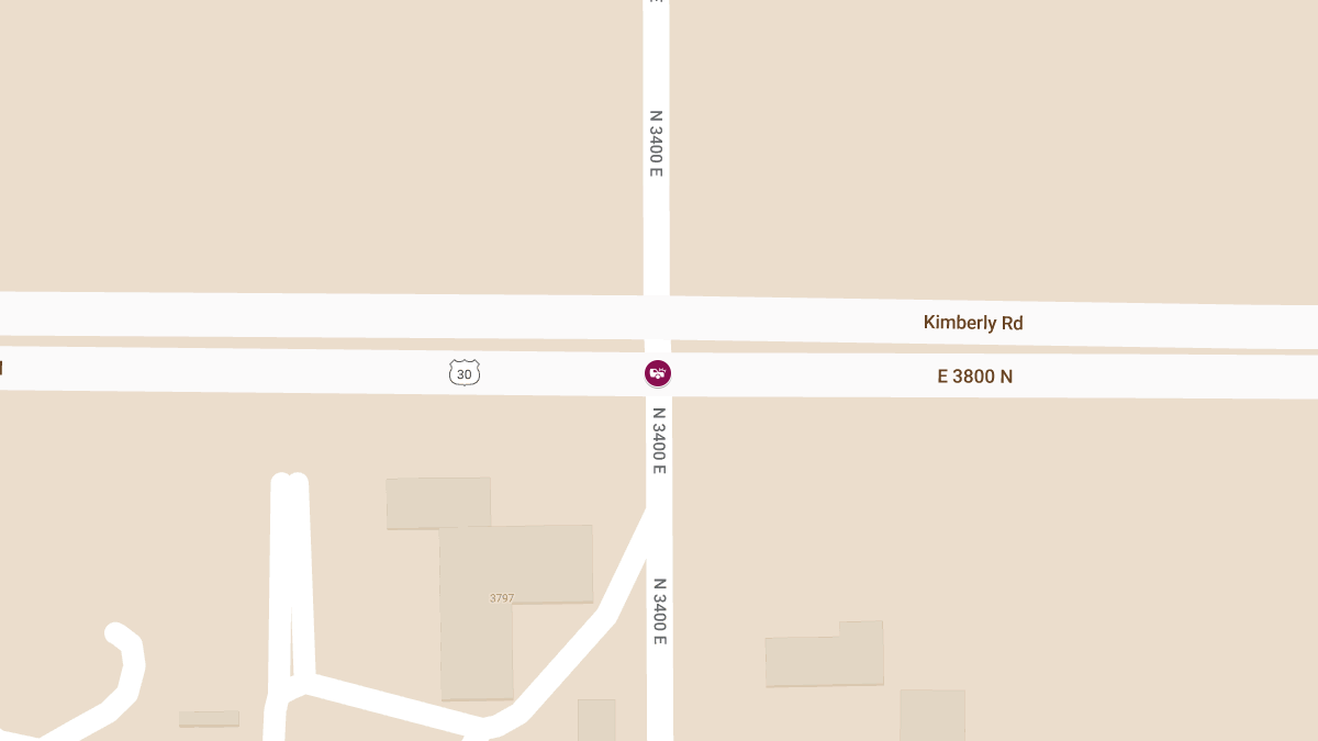 Two Injured in Crash at US Hwy 30 and N 3400 East