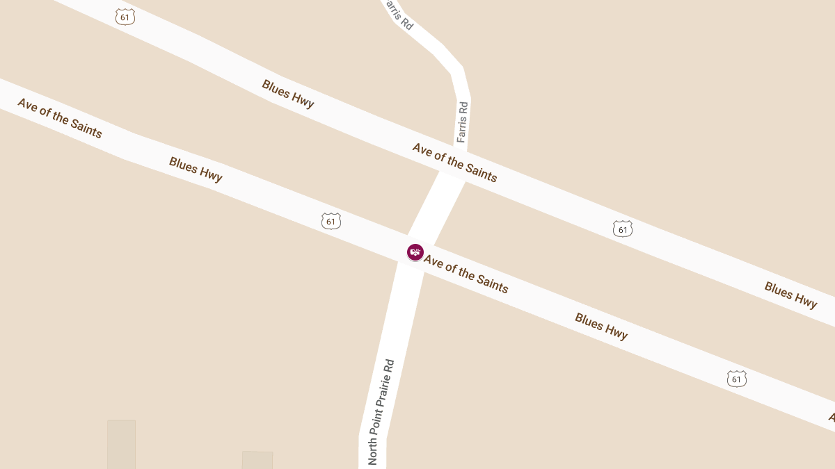 Two Injured in Crash on Hwy 61 at North Point Prairie Rd