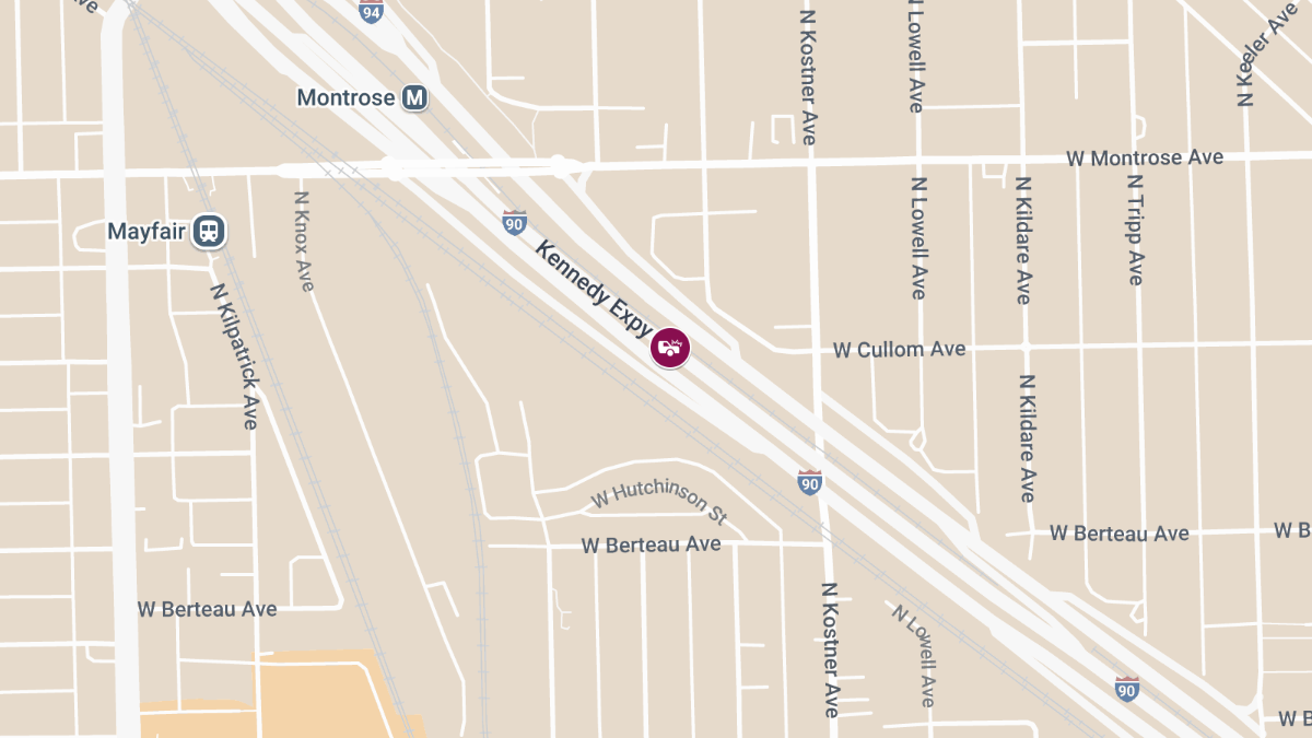 Two Injured in Crash on Kennedy Expressway