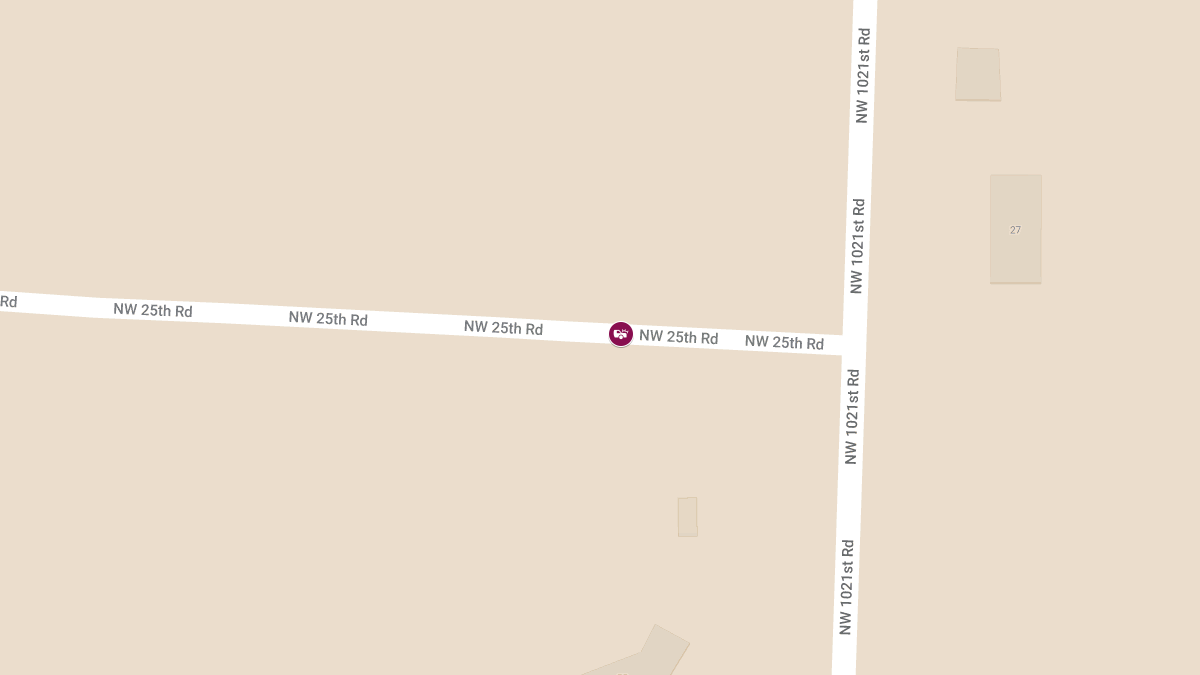 Two Injured in Head-On Crash on W Hwy Near NW 25 Rd