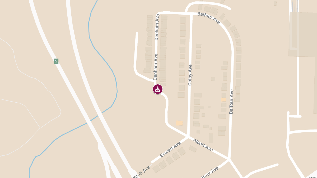 Two Injured in Residential Fire on Denham Ave in Knollwood