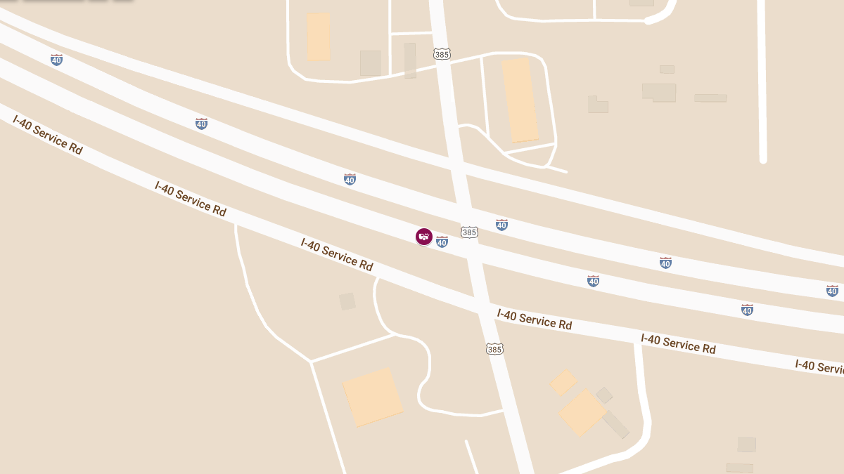 Two Injured in Rollover Crash on I-40 Near Vega