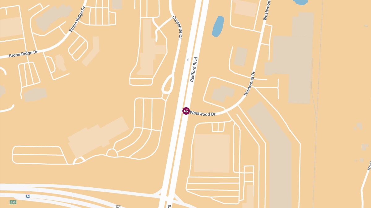 Two Injured in Rollover T-Bone Crash at Redford Dr & Westwood Dr