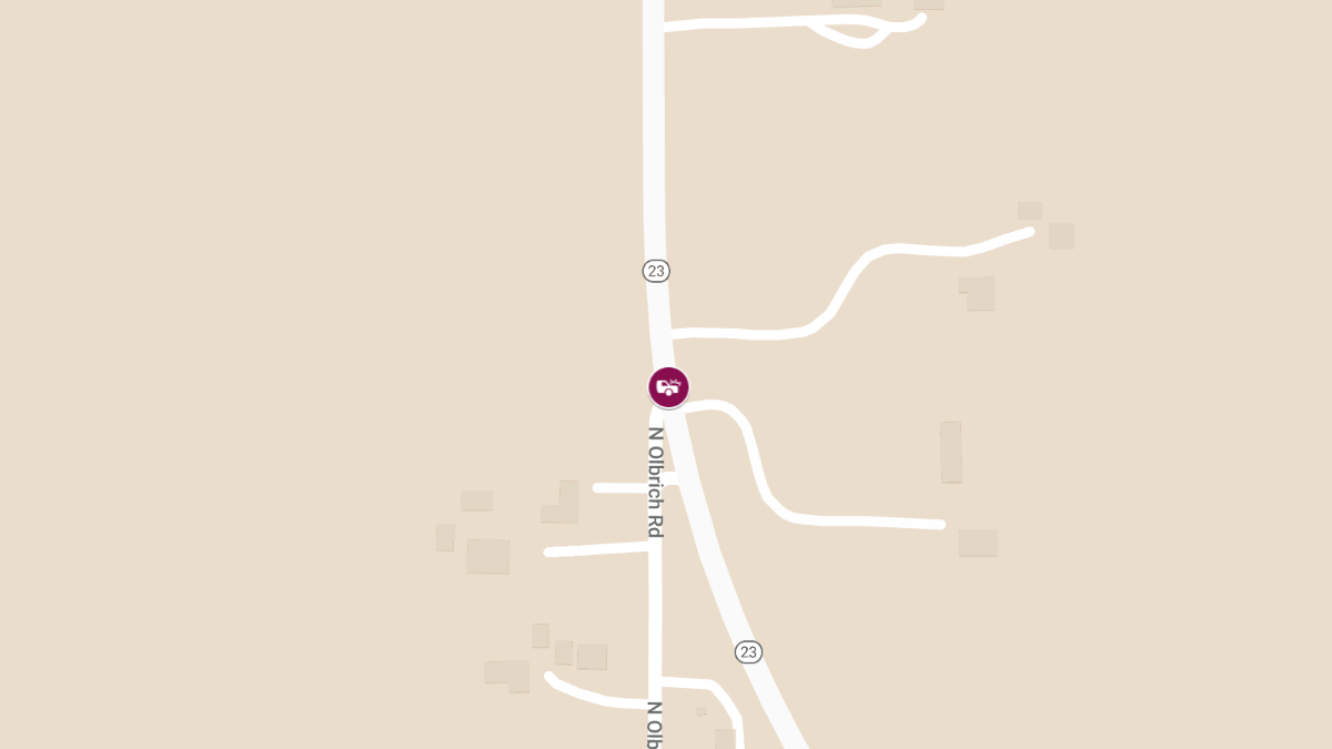 Two Injured in Serious Crash on Route 23 and North Olbrich Rd