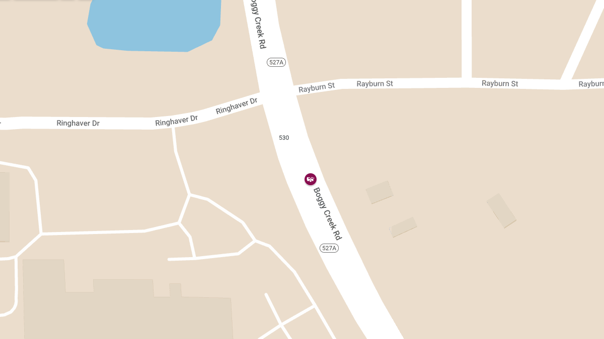 Two Injured in Six-Vehicle Chain-Reaction Crash on Boggy Creek Rd