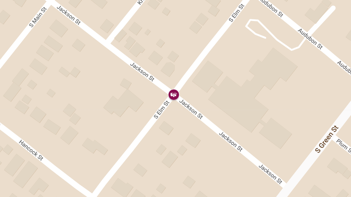 Two Injured in Suspected DUI Crash on S Elm St