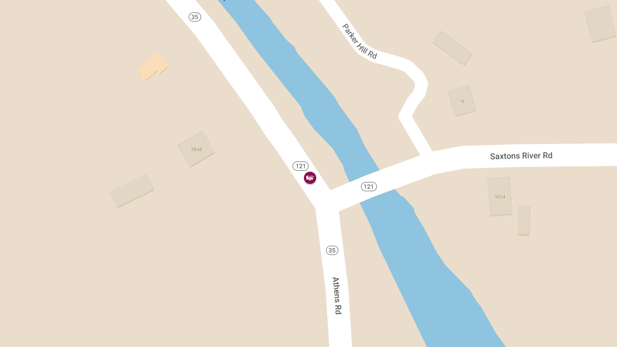 Two Injured in Two-Vehicle Crash on Rte 121