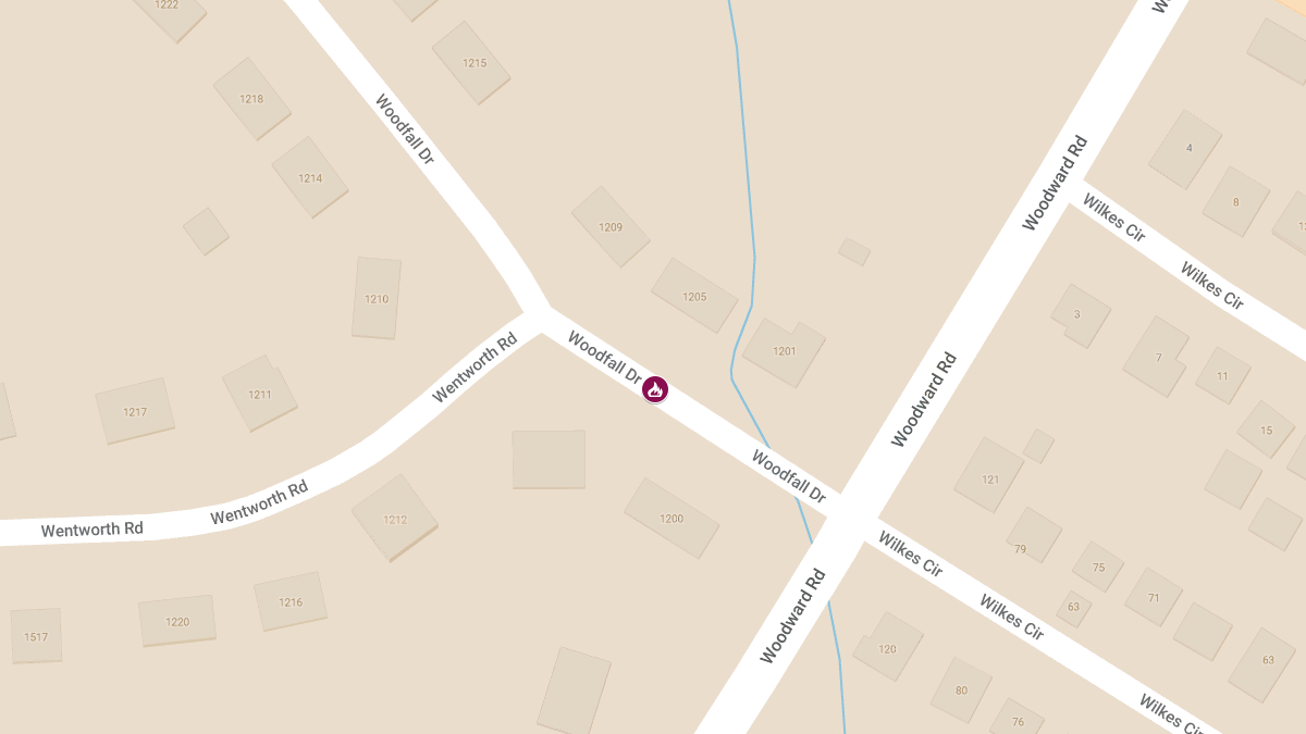 Two Killed, One Injured in Early Morning House Fire on Woodfall Dr