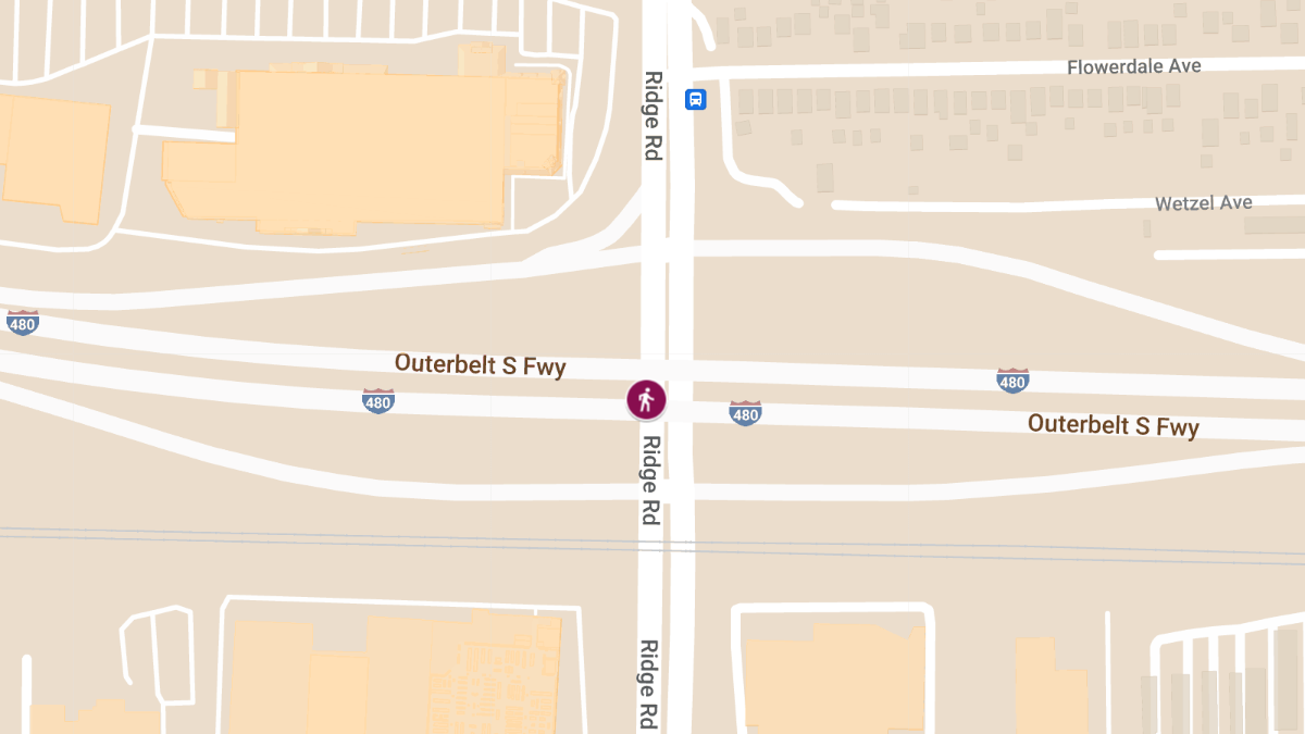 Two Pedestrians Struck After Multi-Vehicle Crash on I-480 W at Ridge Rd