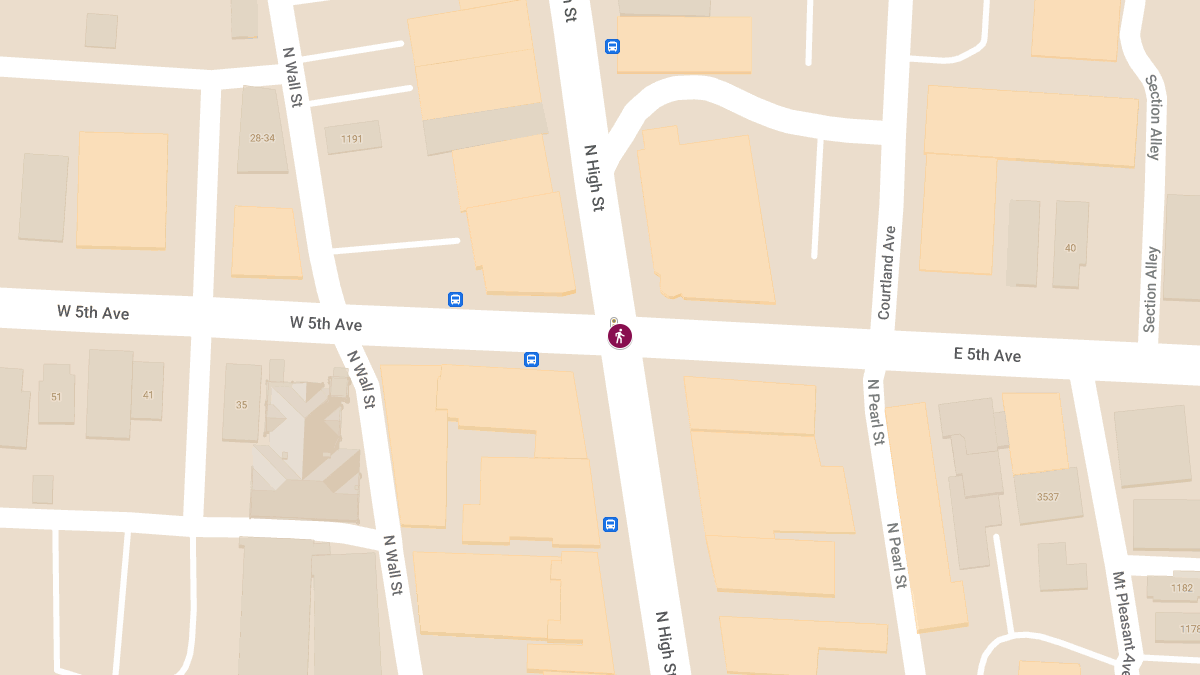 Two Pedestrians Struck by Car at E 5th Ave & N High St