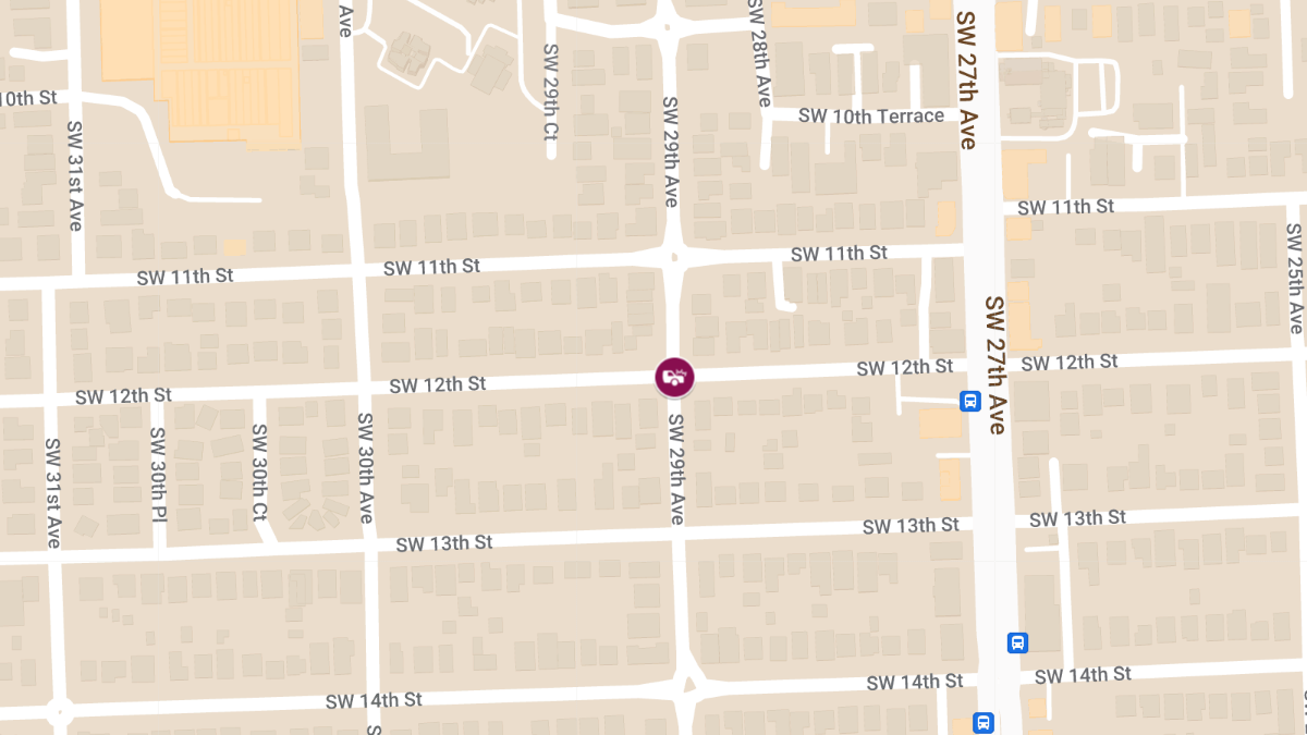 Two People Injured in Crash at SW 29th Ave & SW 12th St