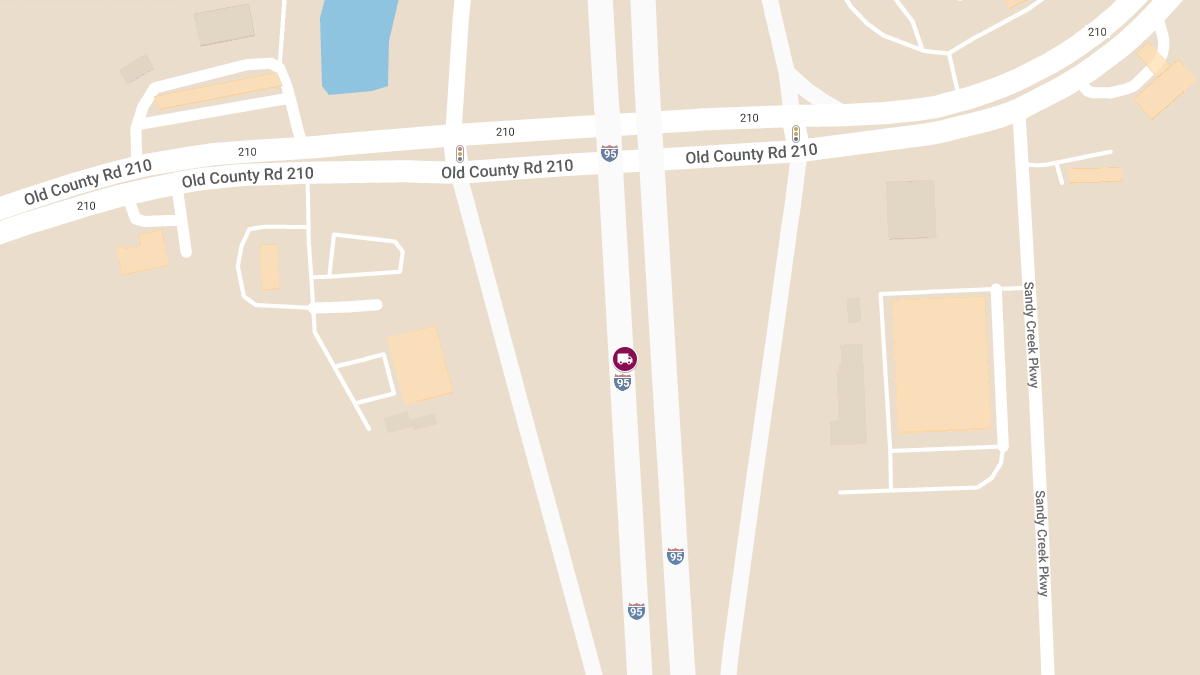 Two Semi-Trucks Crash on I-95 Near CR-210, Causing Major Delays