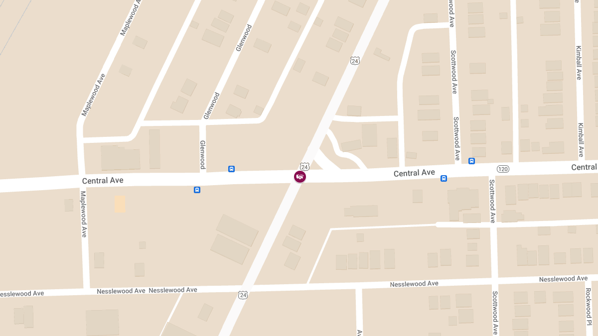 Two Seriously Injured in Violent Crash at N Detroit & Central Ave
