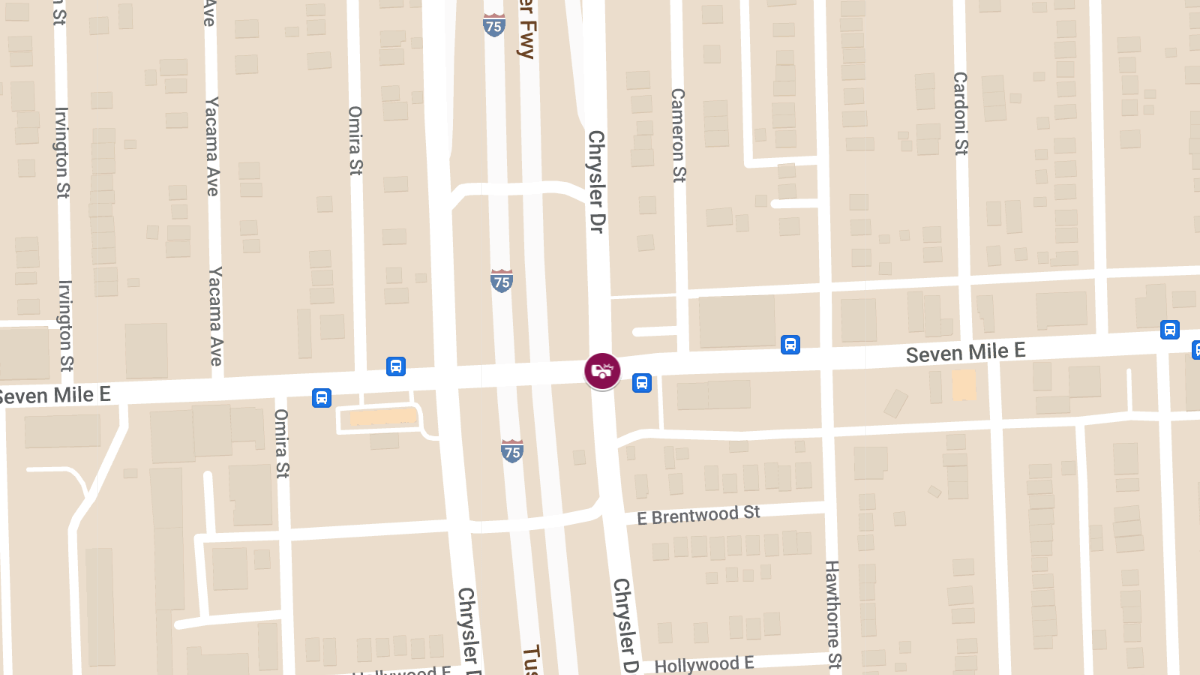 Two Trapped, Injured in Crash at E 7 Mile Rd & Chrysler Expy