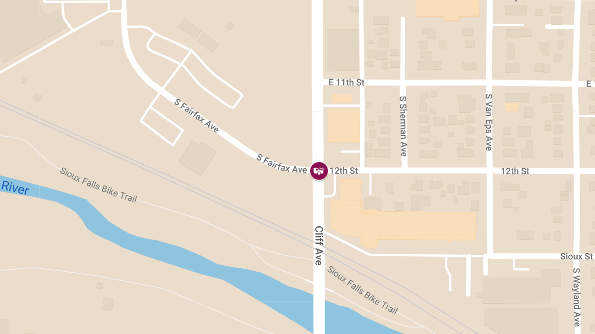 Two-Vehicle Accident with Injuries at 12th St & Cliff Ave